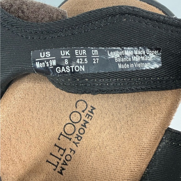Dr. Scholl\'s Closed-Toe Pebbled Memory Foam Cool Fit Fisherman Sandals, Brown, 9 main image 5